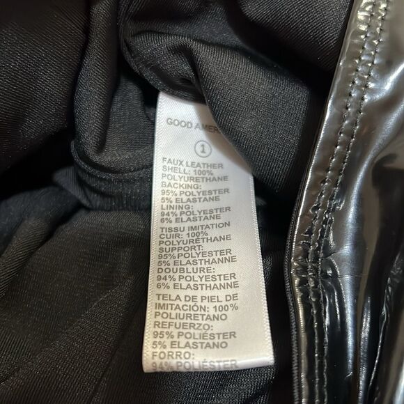 Good American Faux leather vinyl bodysuit - Picture 8 of 8